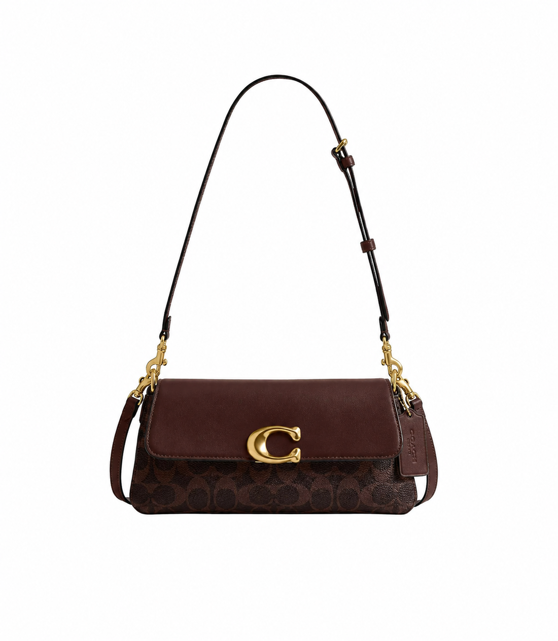 Coach Bandit Shoulder Bag — Signature Canvas