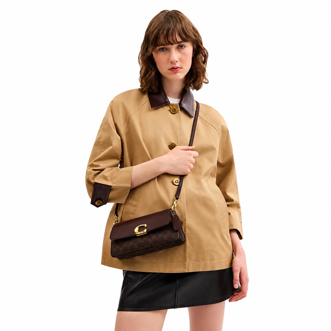 Coach Bandit Shoulder Bag — Signature Canvas