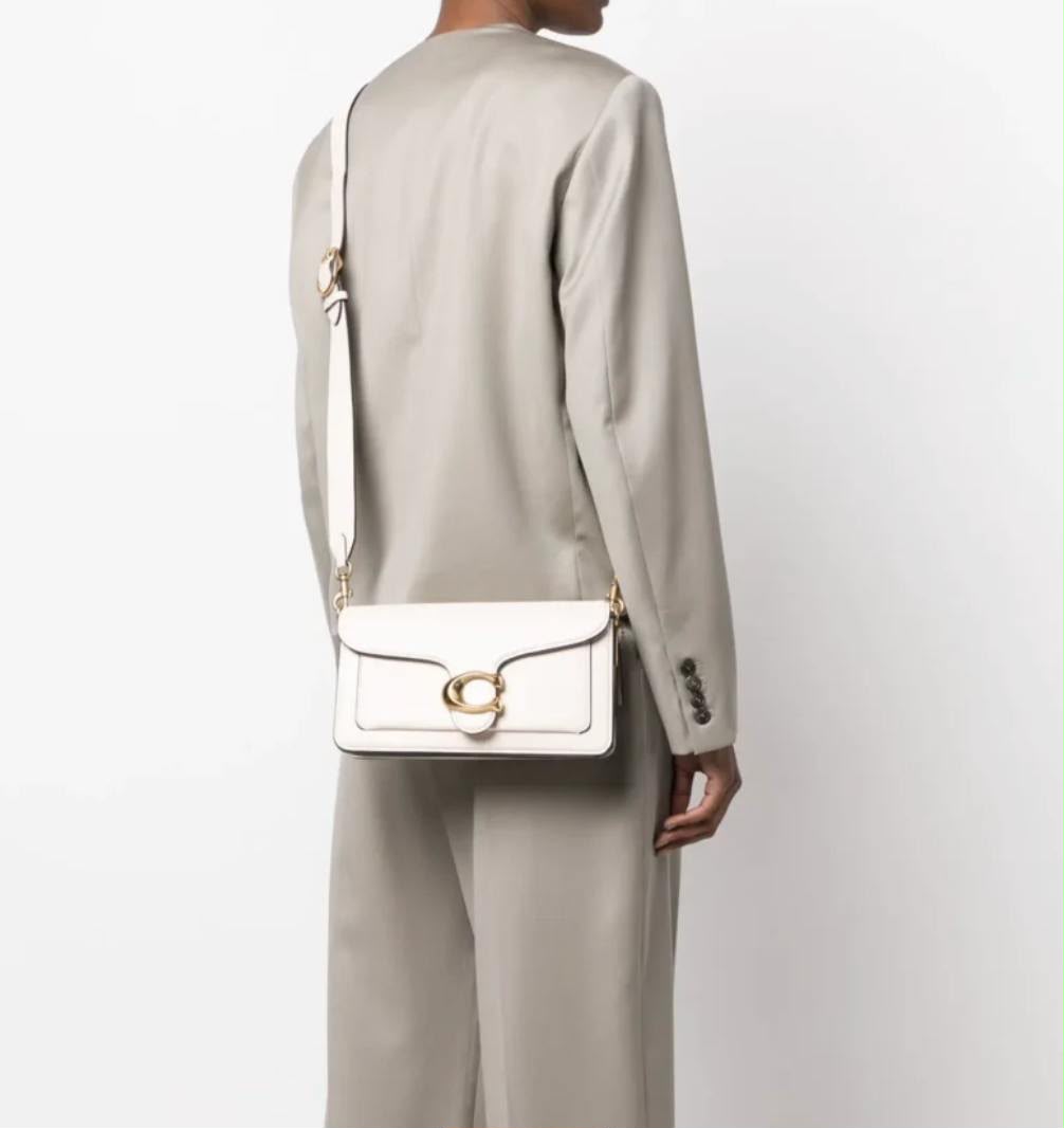 Coach Tabby Shoulder Bag 26 – Chalk (White)