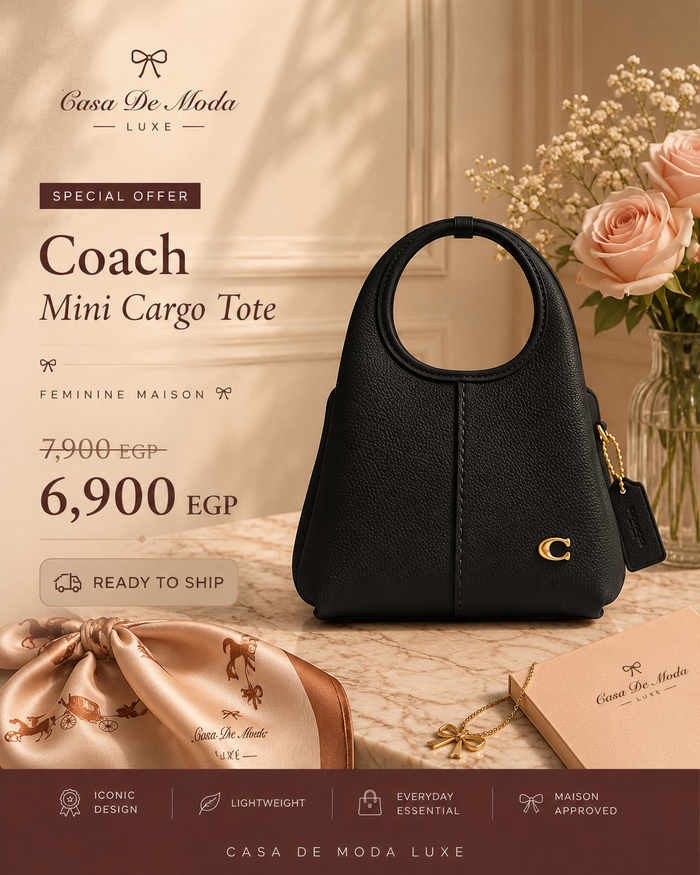 Coach Mini Cargo Tote