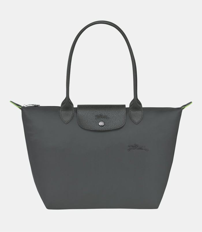 Longchamp Le Pliage Green M Tote – Graphite