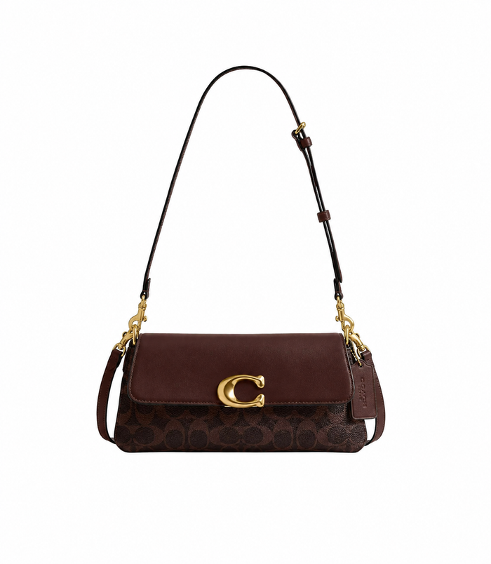 Coach Bandit Shoulder Bag — Signature Canvas