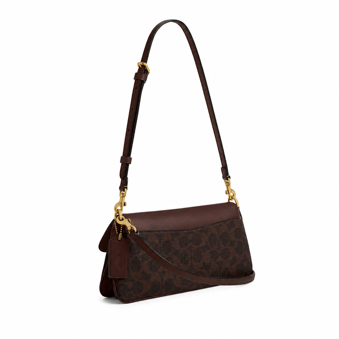 Coach Bandit Shoulder Bag — Signature Canvas