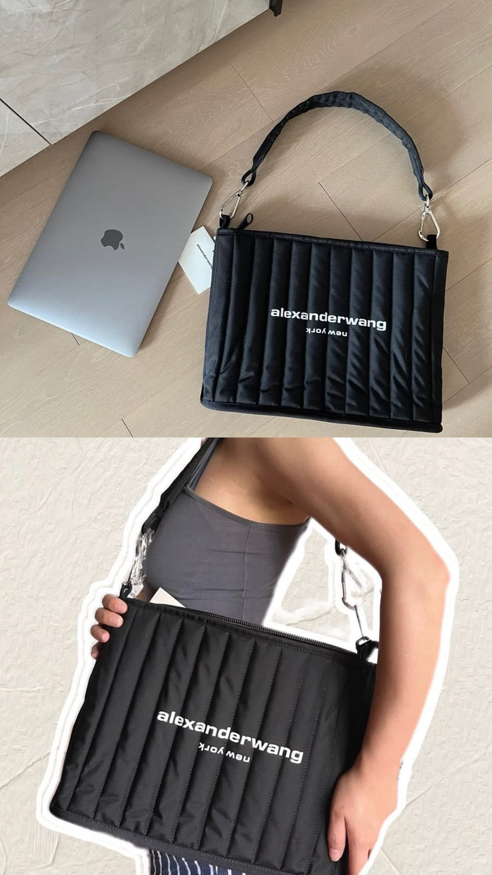 Alexander Wang Elite Tech Shoulder Bag – Black