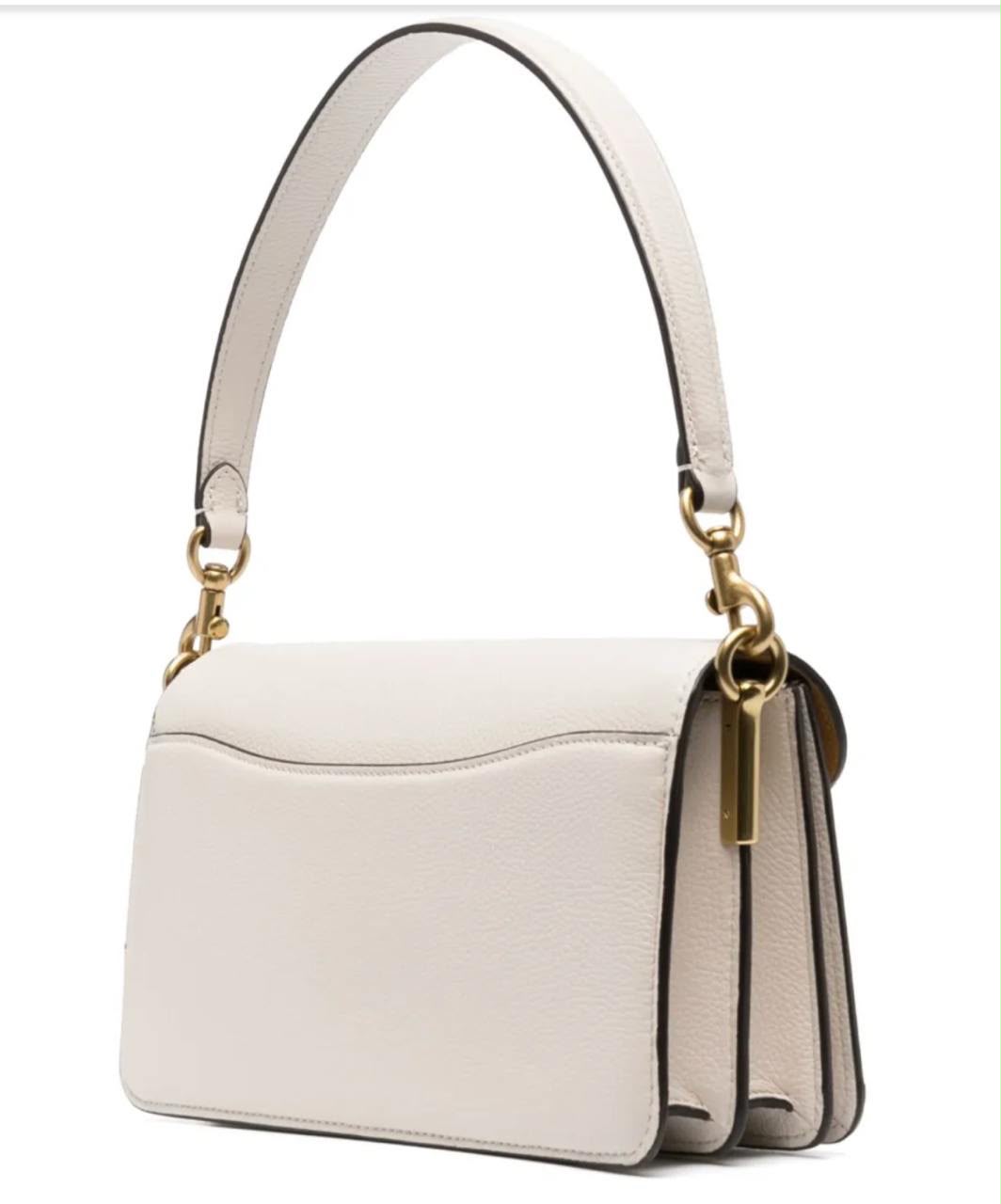 Coach Tabby Shoulder Bag 26 – Chalk (White)